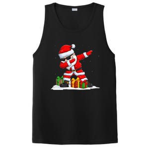 Dabbing Santa Claus Christmas Funny Funny Xmas Dab Dance PosiCharge Competitor Tank