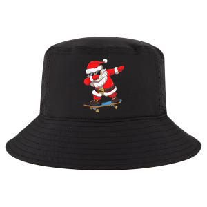 Dabbing Santa Claus Kids Boys Skate Skateboard Christmas TShirt Cool Comfort Performance Bucket Hat