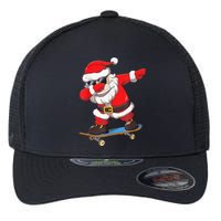 Dabbing Santa Claus Kids Boys Skate Skateboard Christmas TShirt Flexfit Unipanel Trucker Cap