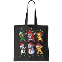 Dabbing Santa Christmas Boy Girls Xmas Dab Tote Bag