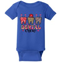 Dental Squad Cute Teeth Dental Assistant Valentine's Day Gift Baby Bodysuit