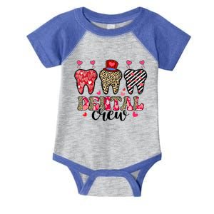 Dental Squad Cute Teeth Dental Assistant Valentine's Day Gift Infant Baby Jersey Bodysuit