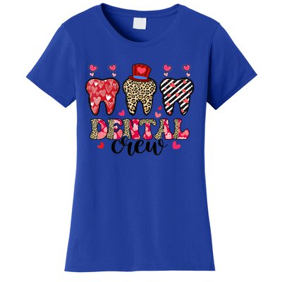 Dental Squad Cute Teeth Dental Assistant Valentine's Day Gift Women's T-Shirt