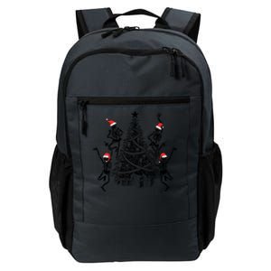 Dancing Skeleton Christmas Tree Xmas Vibes Skeleton Gift Daily Commute Backpack