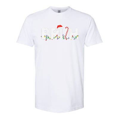 Dj Santa Claus Spinning Christmas Beats Funny House Music Softstyle® CVC T-Shirt