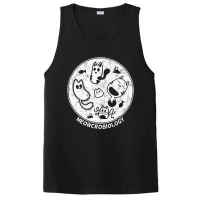 Distressed Science Cat Bacteria Microbiology Meowcrobiology PosiCharge Competitor Tank