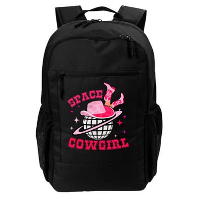 Disco Space Cowgirl Western Cowhide Daily Commute Backpack