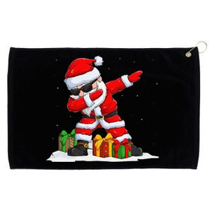 Dabbing Santa Claus Christmas Funny Funny Xmas Dab Dance Grommeted Golf Towel