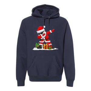 Dabbing Santa Claus Christmas Funny Funny Xmas Dab Dance Premium Hoodie