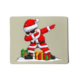 Dabbing Santa Claus Christmas Funny Funny Xmas Dab Dance Mousepad