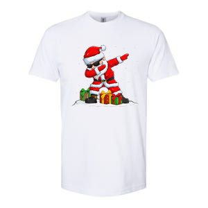 Dabbing Santa Claus Christmas Funny Funny Xmas Dab Dance Softstyle CVC T-Shirt