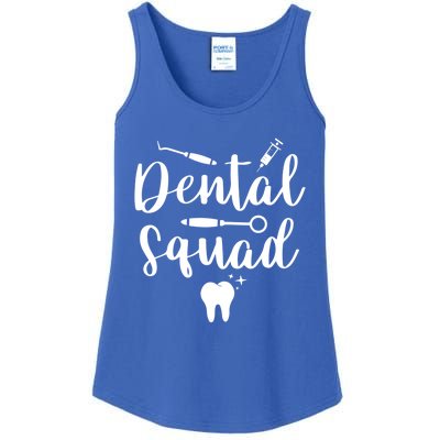 Dental Squad Costume Dental Assistant Cute Gift Ladies Essential Tank