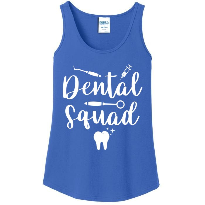 Dental Squad Costume Dental Assistant Cute Gift Ladies Essential Tank