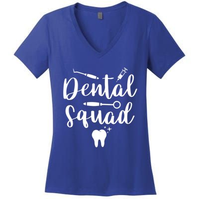 Dental Squad Costume Dental Assistant Cute Gift Women's V-Neck T-Shirt