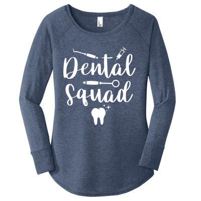 Dental Squad Costume Dental Assistant Cute Gift Women's Perfect Tri Tunic Long Sleeve Shirt