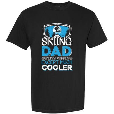 Dad Ski Cool Dad Christmas Stepfather Gift Garment-Dyed Heavyweight T-Shirt