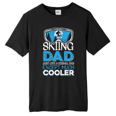 Dad Ski Cool Dad Christmas Stepfather Gift Tall Fusion ChromaSoft Performance T-Shirt