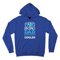 Dad Ski Cool Dad Christmas Stepfather Gift Hoodie