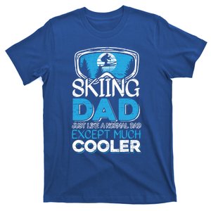 Dad Ski Cool Dad Christmas Stepfather Gift T-Shirt