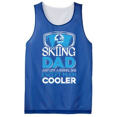 Dad Ski Cool Dad Christmas Stepfather Gift Mesh Reversible Basketball Jersey Tank