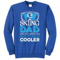 Dad Ski Cool Dad Christmas Stepfather Gift Tall Sweatshirt