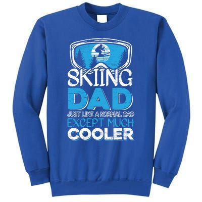 Dad Ski Cool Dad Christmas Stepfather Gift Tall Sweatshirt