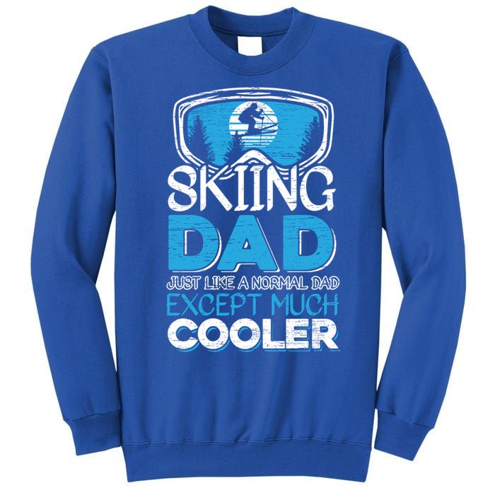 Dad Ski Cool Dad Christmas Stepfather Gift Tall Sweatshirt