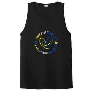 Down Syndrome Down Right Perfect Awareness Trisomy 21 Gift PosiCharge Competitor Tank