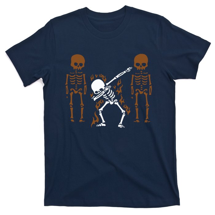 Dabbing Skeleton Dab Dance Halloween Gift T-Shirt