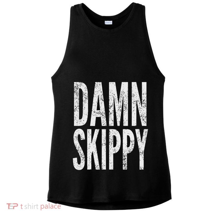 Damn Skippy Ladies PosiCharge Tri-Blend Wicking Tank