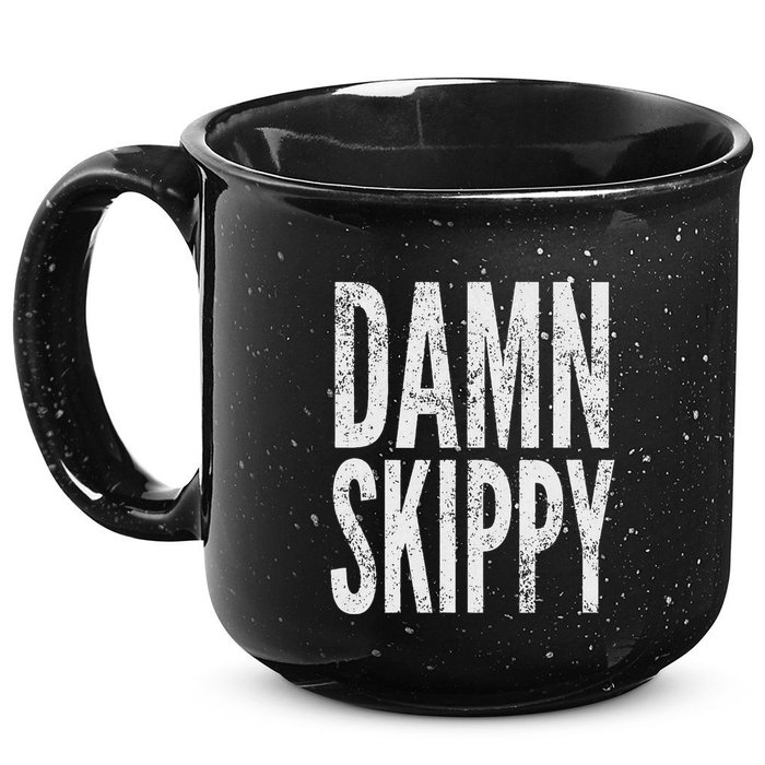 Damn Skippy 15oz Campfire Ceramic Mug