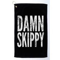 Damn Skippy Golf Towel