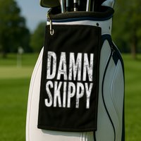 Damn Skippy Golf Towel
