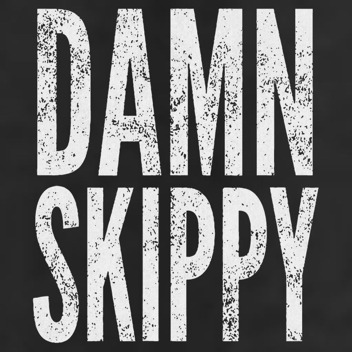 Damn Skippy Golf Towel