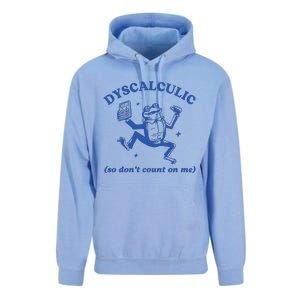 Dyscalculic So DonT Count On Me Unisex Surf Hoodie