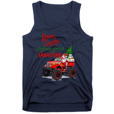 Dear Santa Define Good Sebastian Tank Top