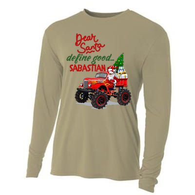 Dear Santa Define Good Sebastian Cooling Performance Long Sleeve Crew