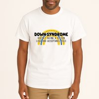 Down Syndrome Doesnt Define A Person Love And Acceptance Does Tall T-Shirt