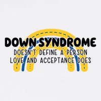 Down Syndrome Doesnt Define A Person Love And Acceptance Does Mousepad