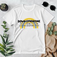 Down Syndrome Doesnt Define A Person Love And Acceptance Does Premium T-Shirt