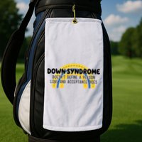 Down Syndrome Doesnt Define A Person Love And Acceptance Does Golf Towel