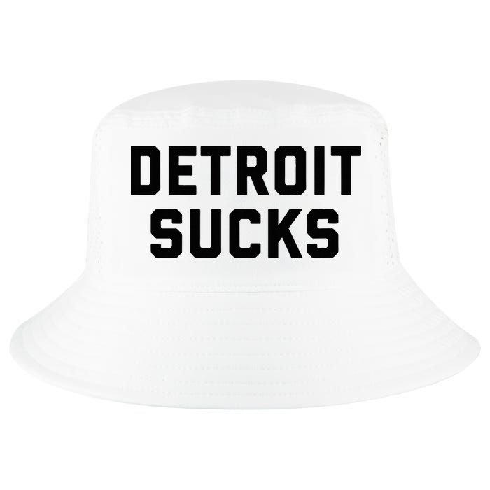 Detroit Sucks Cool Comfort Performance Bucket Hat