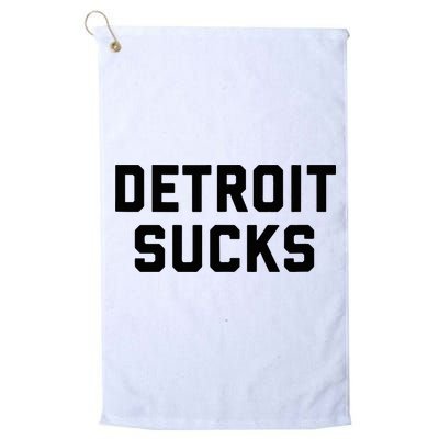 Detroit Sucks Golf Towel
