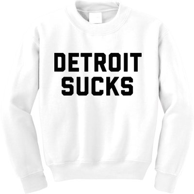 Detroit Sucks Kids Sweatshirt