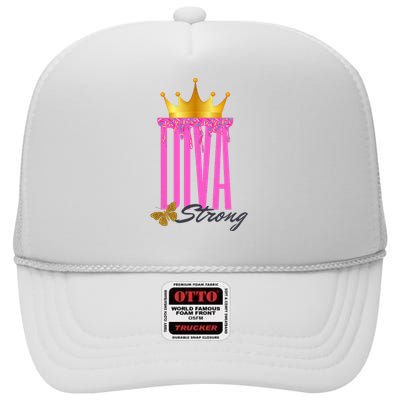 Diva Strong High Crown Mesh Back Trucker Hat