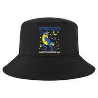 Down Syndrome Dinosaur T rex Extra Chromosome Extra Awesome Cool Comfort Performance Bucket Hat