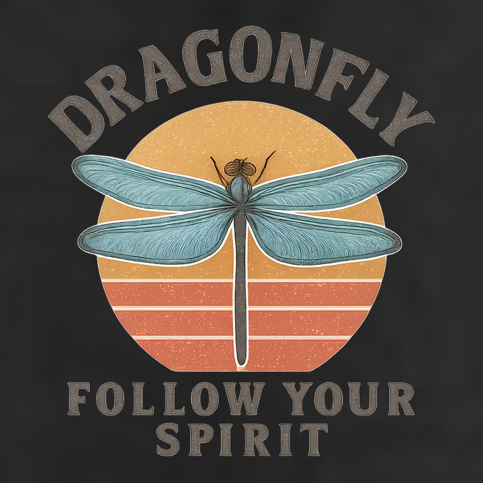 Dragonfly Spirit 7 Panel Mesh Trucker Snapback Hat