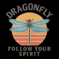 Dragonfly Spirit Drawstring Bag