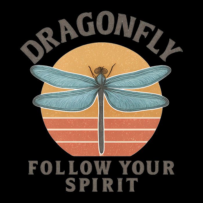 Dragonfly Spirit Drawstring Bag