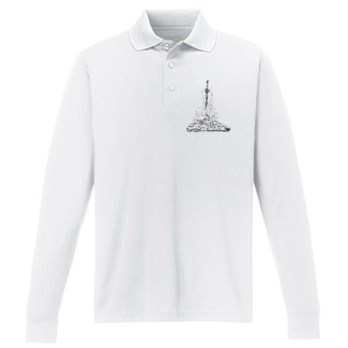 DARK SOULS Performance Long Sleeve Polo